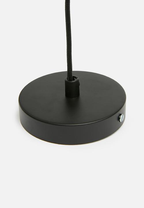 Sixth Floor - Matteo pendant - black & copper