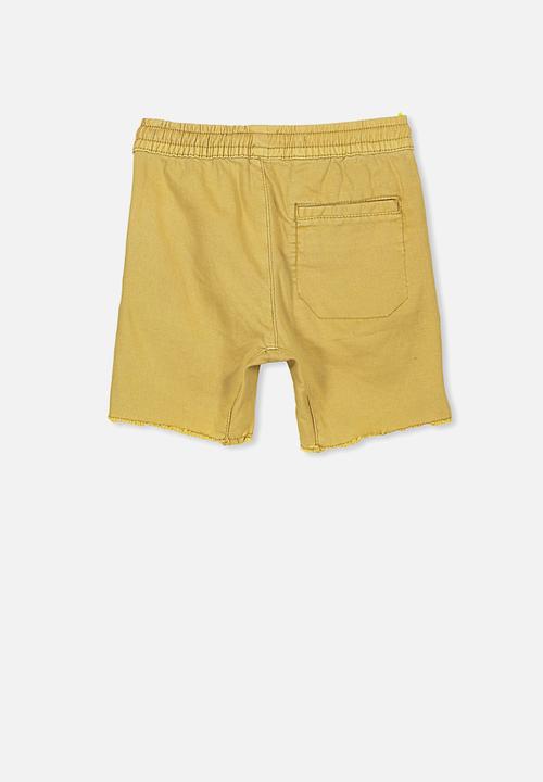 Cotton On - Rocco short - yellow