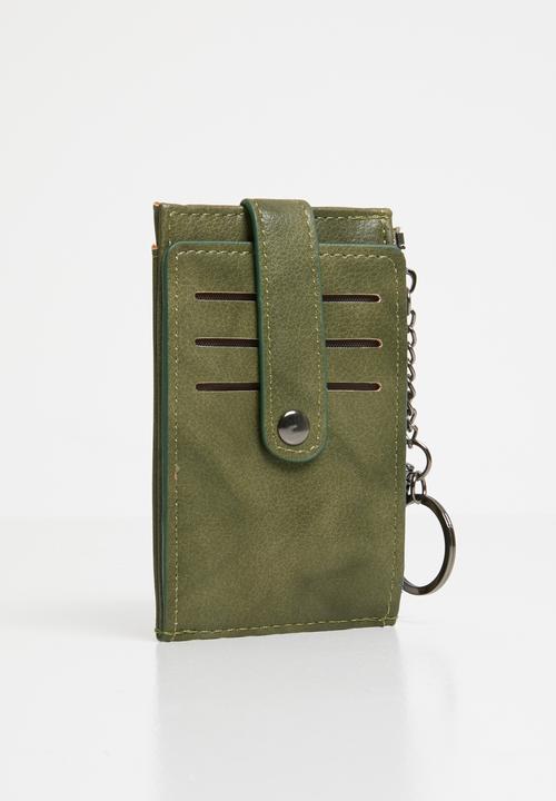 STYLE REPUBLIC - Pu card holder - khaki