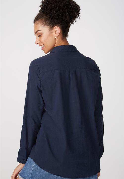 Cotton On - Casual Rebessa shirt - blue 