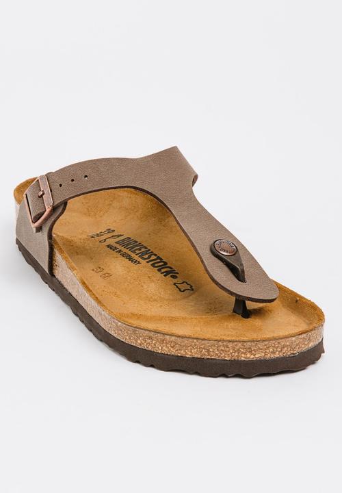 Birkenstock - Gizeh Birko-flor regular - mocca