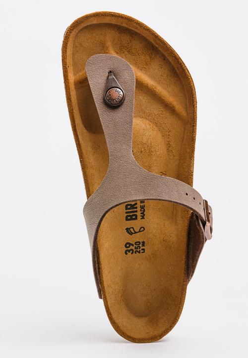 Birkenstock - Gizeh Birko-flor regular - mocca