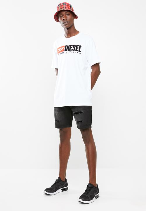 Diesel  - T-just division T-shirt - white