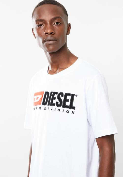 Diesel  - T-just division T-shirt - white
