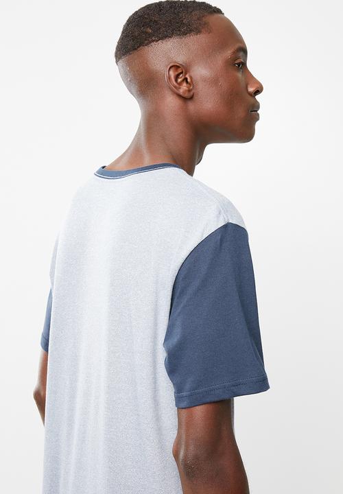 RVCA - Big rvca pick up II short sleeve tee - grey and navy