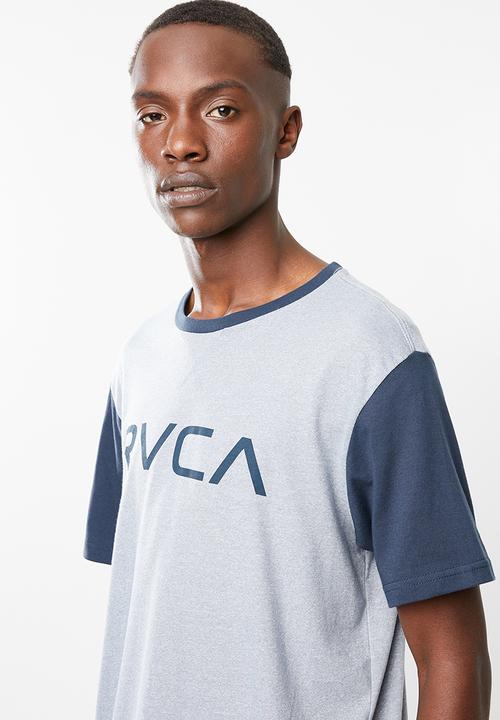 RVCA - Big rvca pick up II short sleeve tee - grey and navy