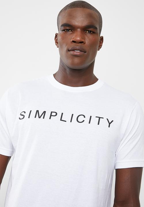 STYLE REPUBLIC - Simplicity tee - white