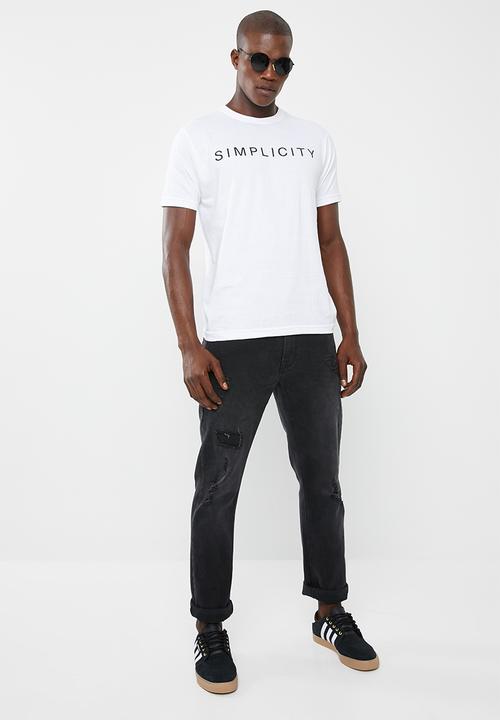 STYLE REPUBLIC - Simplicity tee - white