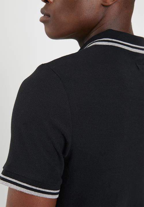 STYLE REPUBLIC - Tipped golfer - black