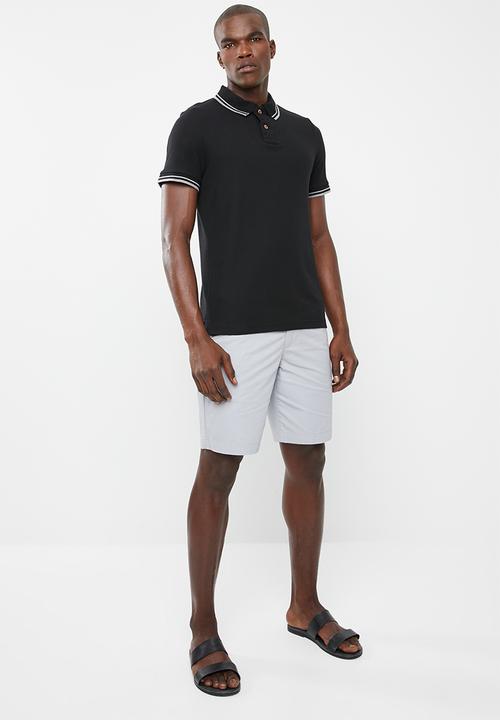 STYLE REPUBLIC - Tipped golfer - black