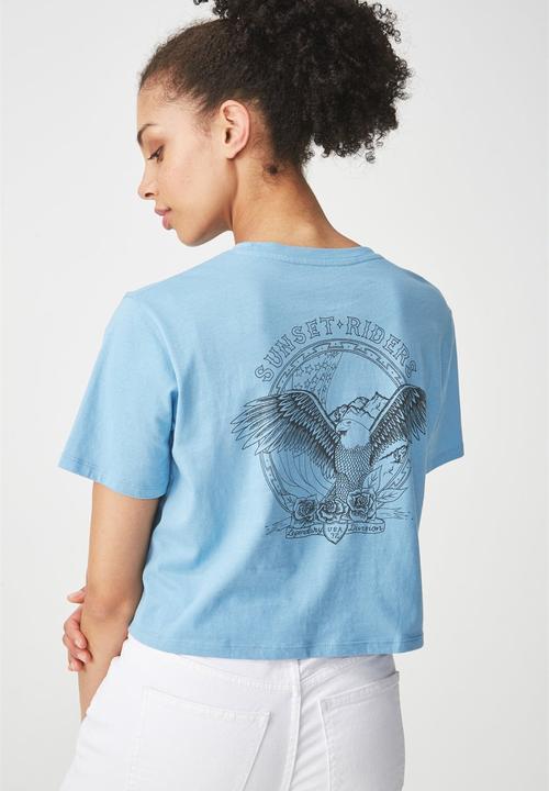 Cotton On - Tbar arizona graphic tee - blue