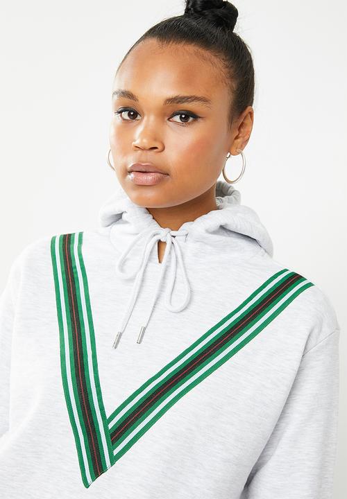 Vero Moda - Smilla hoodie long sleeve sweat - grey