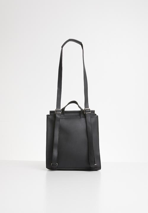 Superbalist - Alexa faux leather backpack - black