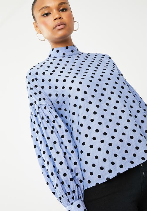 Vero Moda - Nova long sleeve top - blue