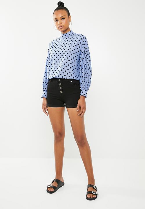 Vero Moda - Nova long sleeve top - blue