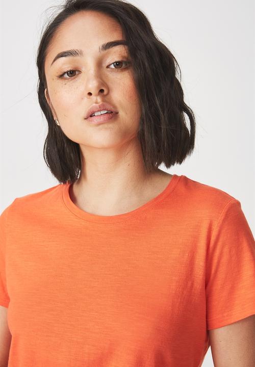 Cotton On - The crew t-shirt - red