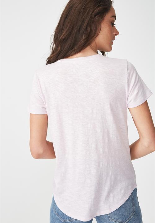 Cotton On - The crew t-shirt - lavender/purple