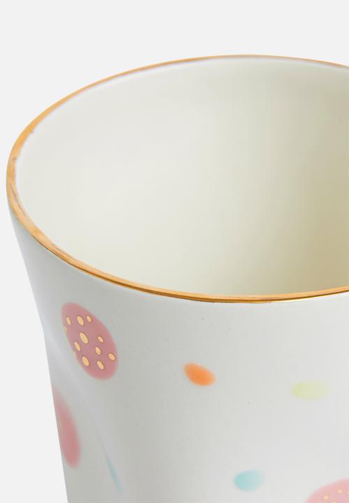Urchin Art - Confetti vase - multi