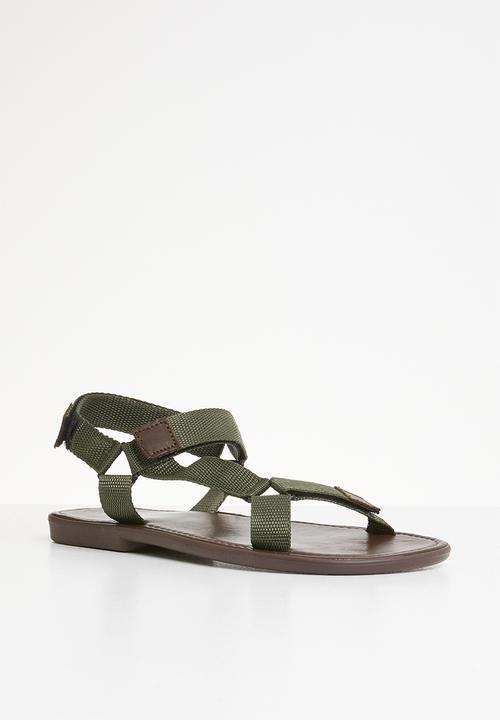 STYLE REPUBLIC - Adventure sandals - green