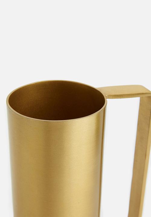 Sixth Floor - Hana vase - gold
