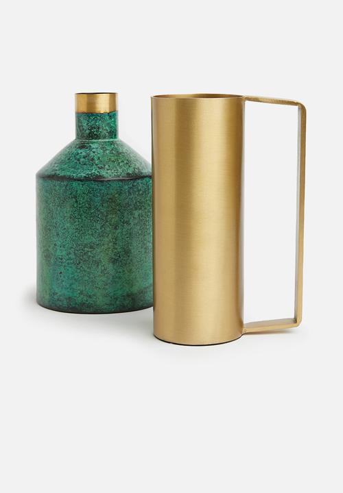 Sixth Floor - Hana vase - gold