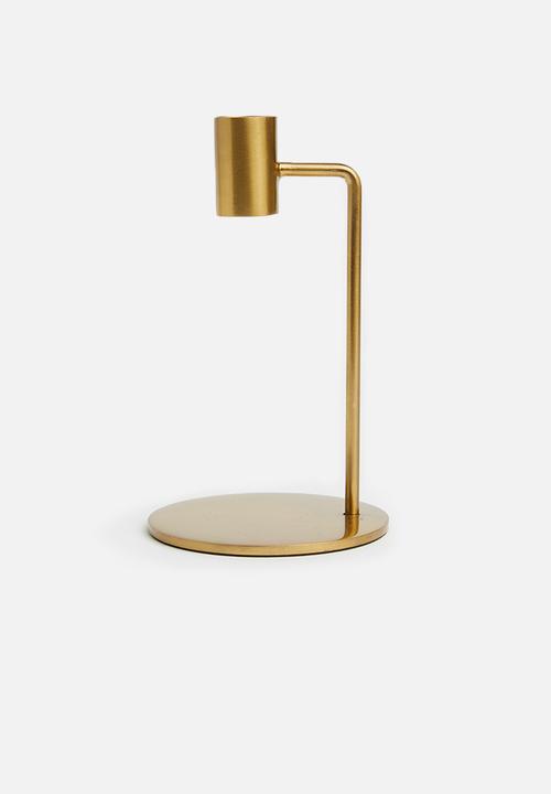 Sixth Floor - Niko candle holder - gold