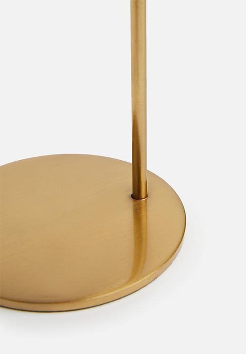 Sixth Floor - Niko candle holder - gold