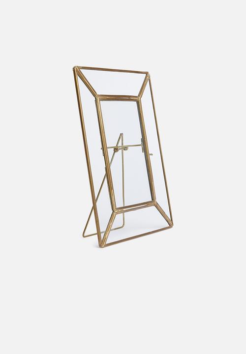Sixth Floor - Ida photo frame - gold