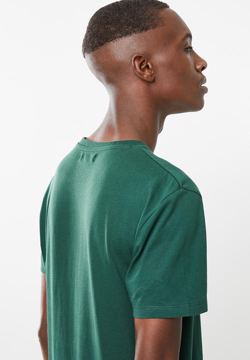 Superbalist - Printed crew neck tee - green