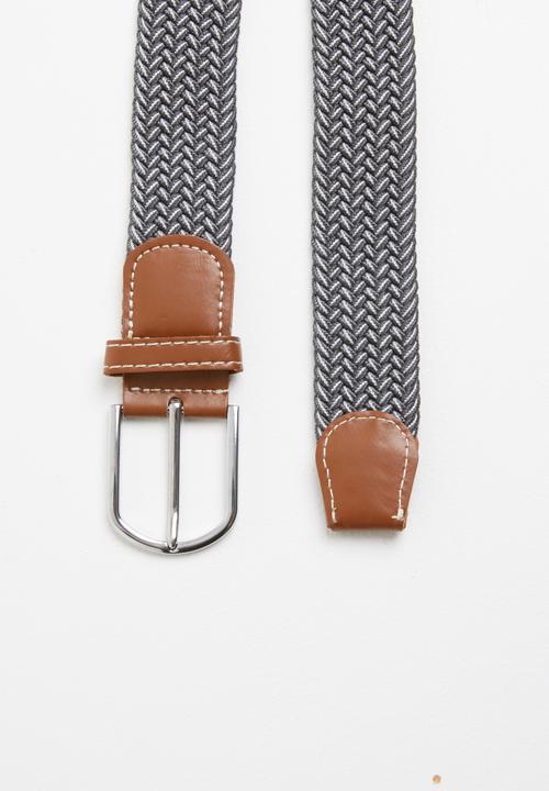 Superbalist - Braided woven belt-multi