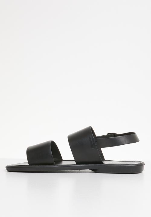 STYLE REPUBLIC - 2 Bands sandals - black 