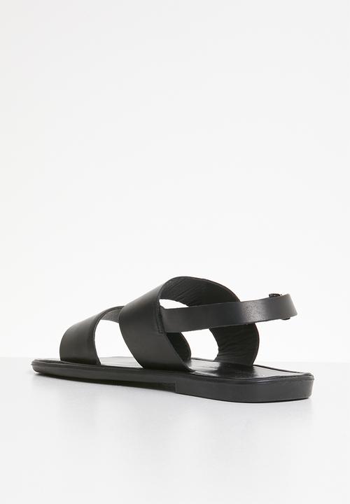 STYLE REPUBLIC - 2 Bands sandals - black 