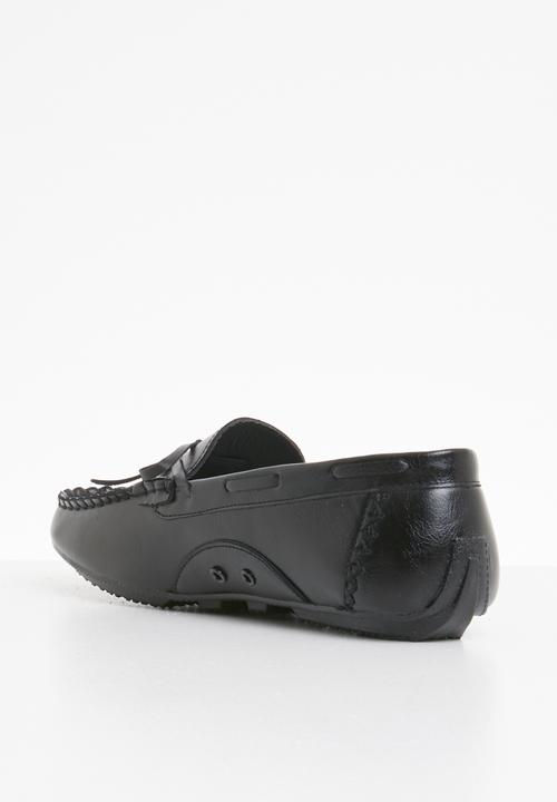 STYLE REPUBLIC - Bonded leather loafers - black