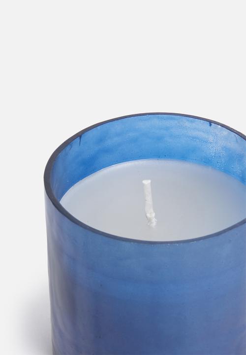 Sixth Floor - Larkin candle - blue