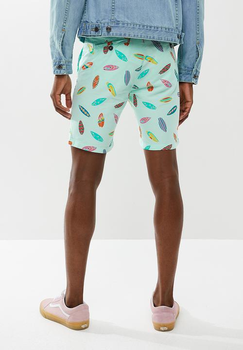 STYLE REPUBLIC - Printed shorts - mint