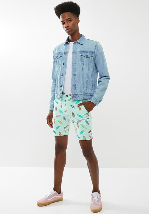 STYLE REPUBLIC - Printed shorts - mint