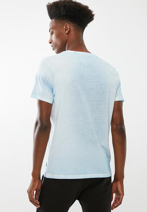 STYLE REPUBLIC - Pigment wash tee - blue