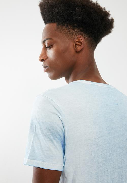 STYLE REPUBLIC - Pigment wash tee - blue