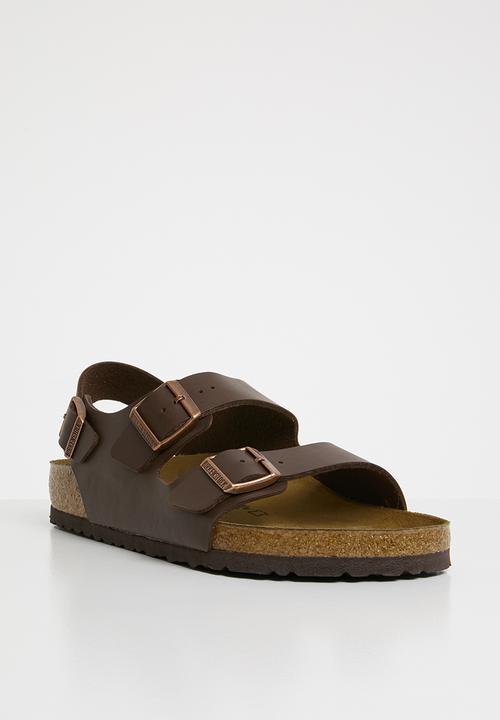 Birkenstock - Milano birko-flor regular - dark brown