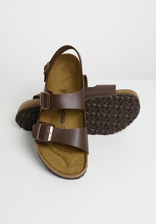 Birkenstock - Milano birko-flor regular - dark brown