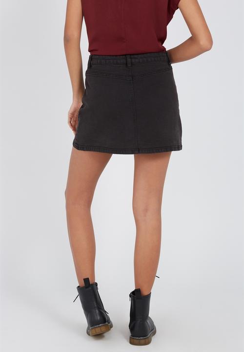 Supré  - Bel air button through mini - black 