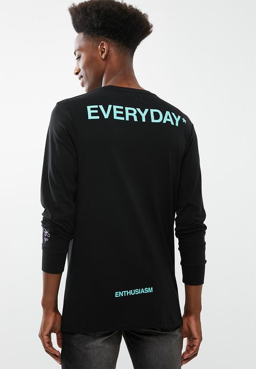 Cotton On - Tbar tee - black