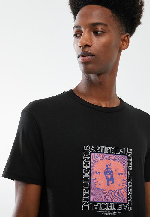 Cotton On - Tbar short sleeve tee 2 - black