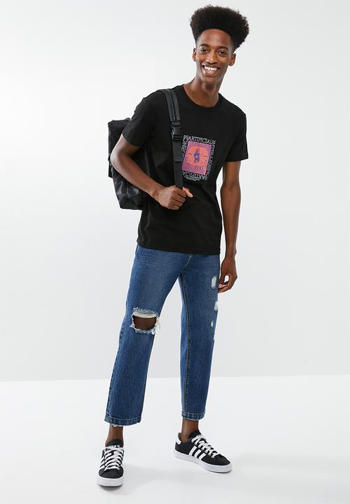Cotton On - Tbar short sleeve tee 2 - black