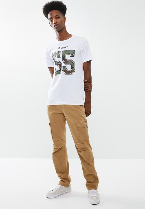 Cotton On - Active graphic tee - white