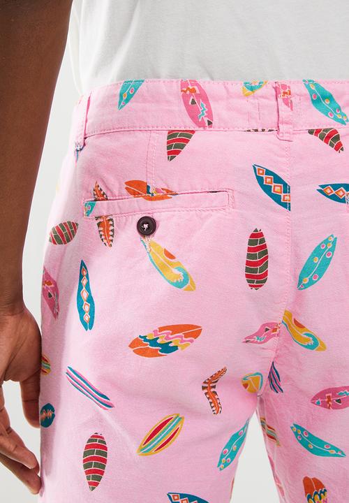 STYLE REPUBLIC - Printed shorts - pink