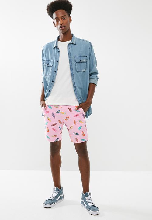 STYLE REPUBLIC - Printed shorts - pink