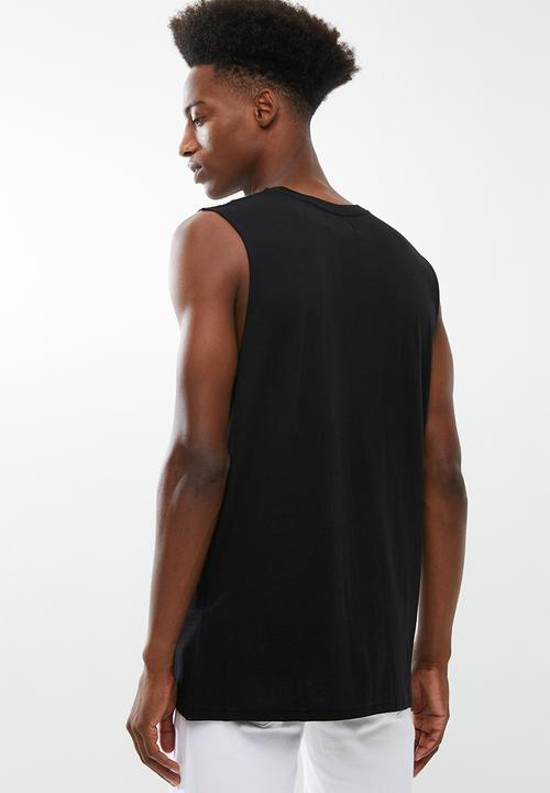 Cotton On - Tbar muscle tank - black