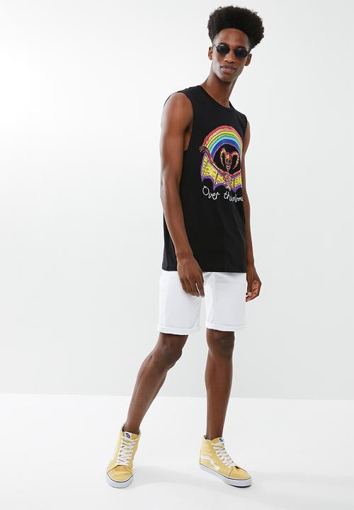 Cotton On - Tbar muscle tank - black
