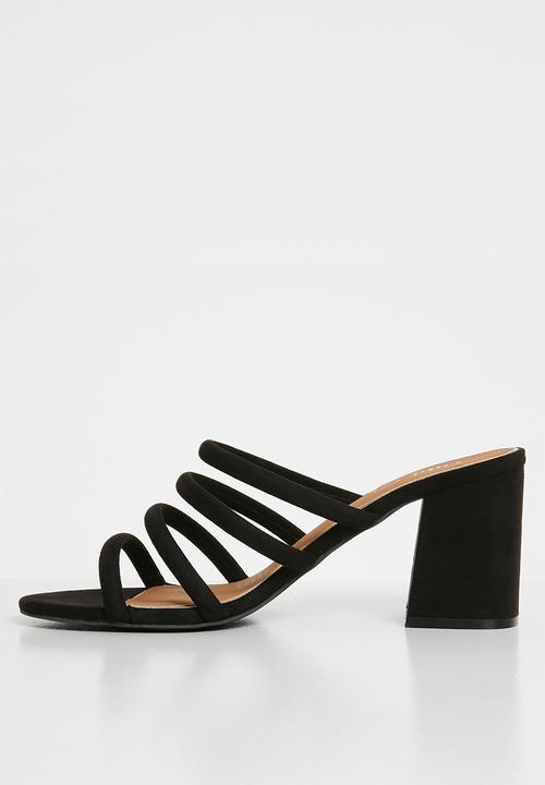 Cotton On - Conga tubed mule heel - black